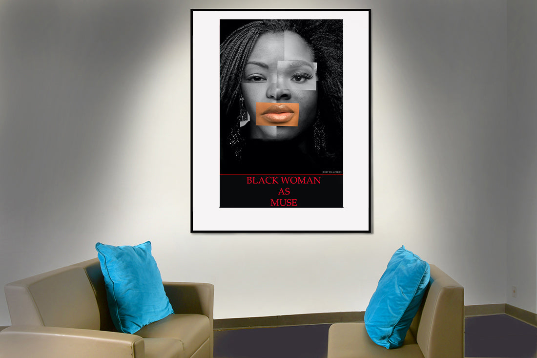 BLACK WOMAN AS MUSE Exhibition Poster