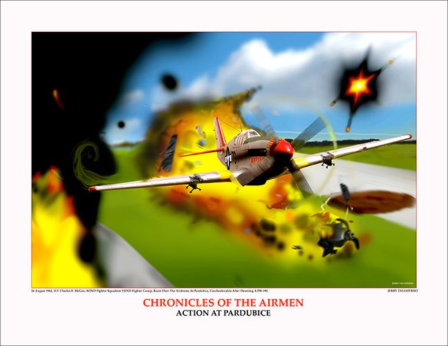 Action At Pardubice, Chronicle Of The Airmen