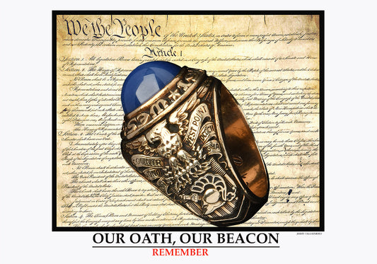 OUR OATH, OUR BEACON - Print